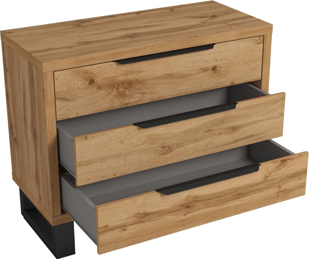 Home affaire Schubkastenkommode Bronne | Holztöne