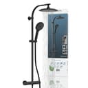 Schütte Duschsäule MADURA FRESH | Schwarz