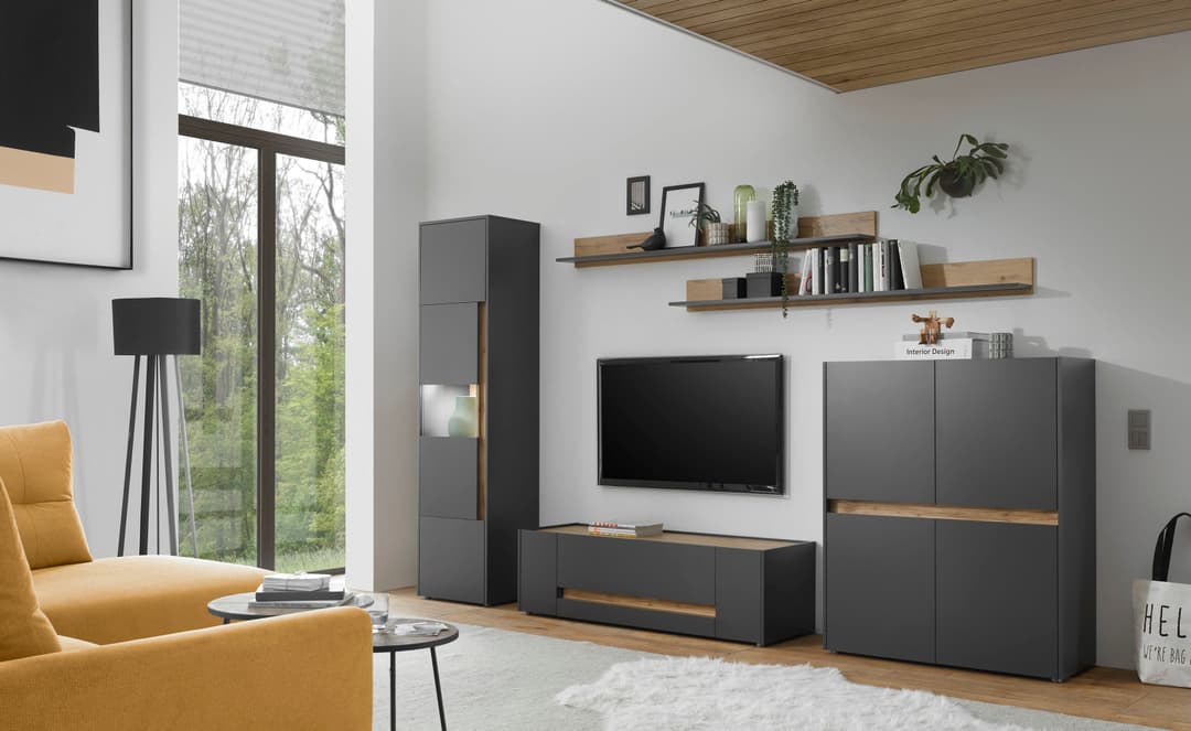 Home affaire Highboard City/Giron | Grau