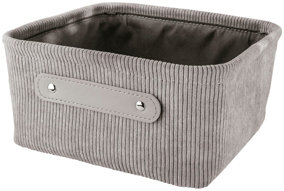 Kleine Wolke Aufbewahrungskorb Bedford | Grau