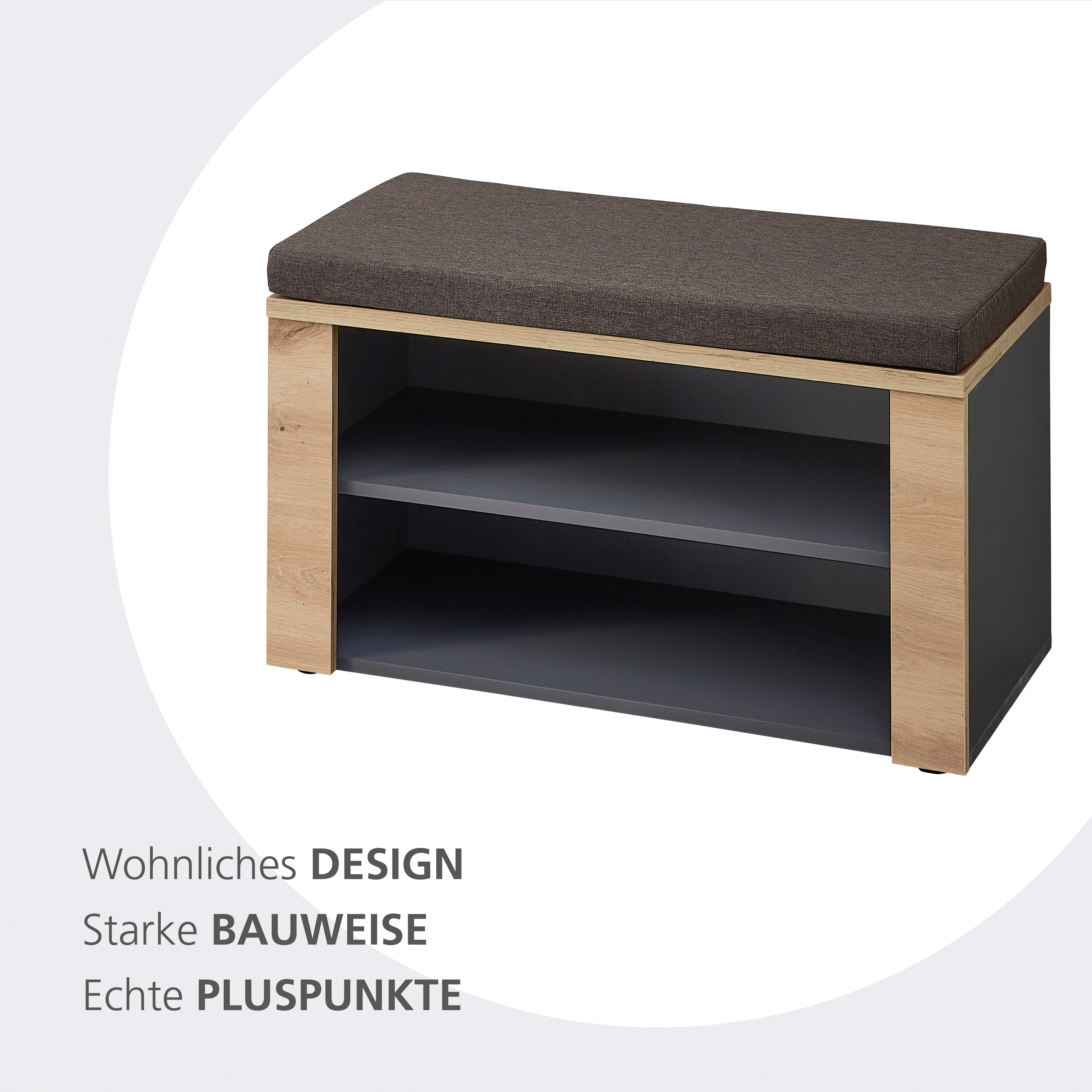 OTTO home Sitzbank Bergen | Braun