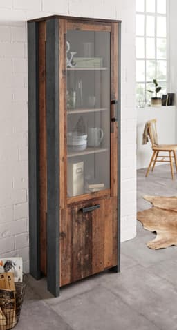 FORTE Vitrine Clif | Holztöne