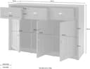 Home affaire Sideboard Ascot | Grün 5