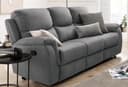 ATLANTIC home collection 3-Sitzer Diana | Grau 3