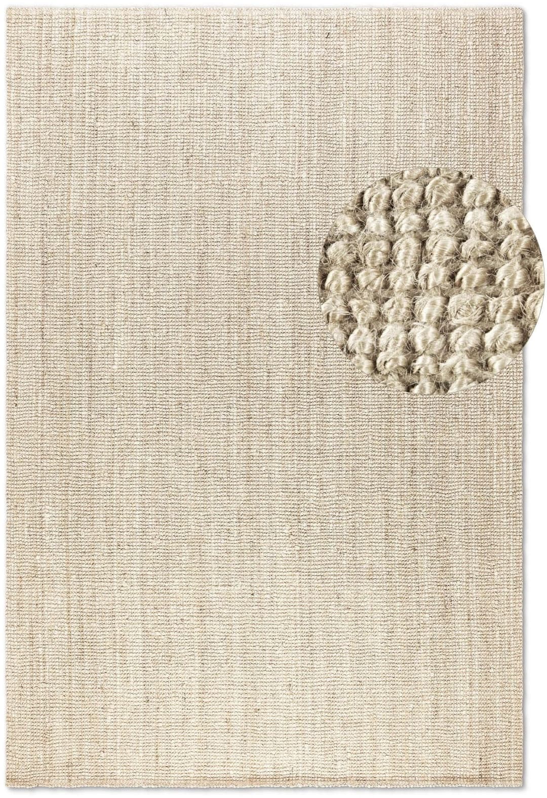 HANSE Home Teppich Jaipur Juteteppich | Beige