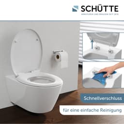 Schütte WC-Sitz WHITE | Weiß