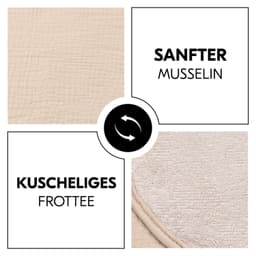 Hauck Wickelauflagenbezug Changing Mat Liner | Beige