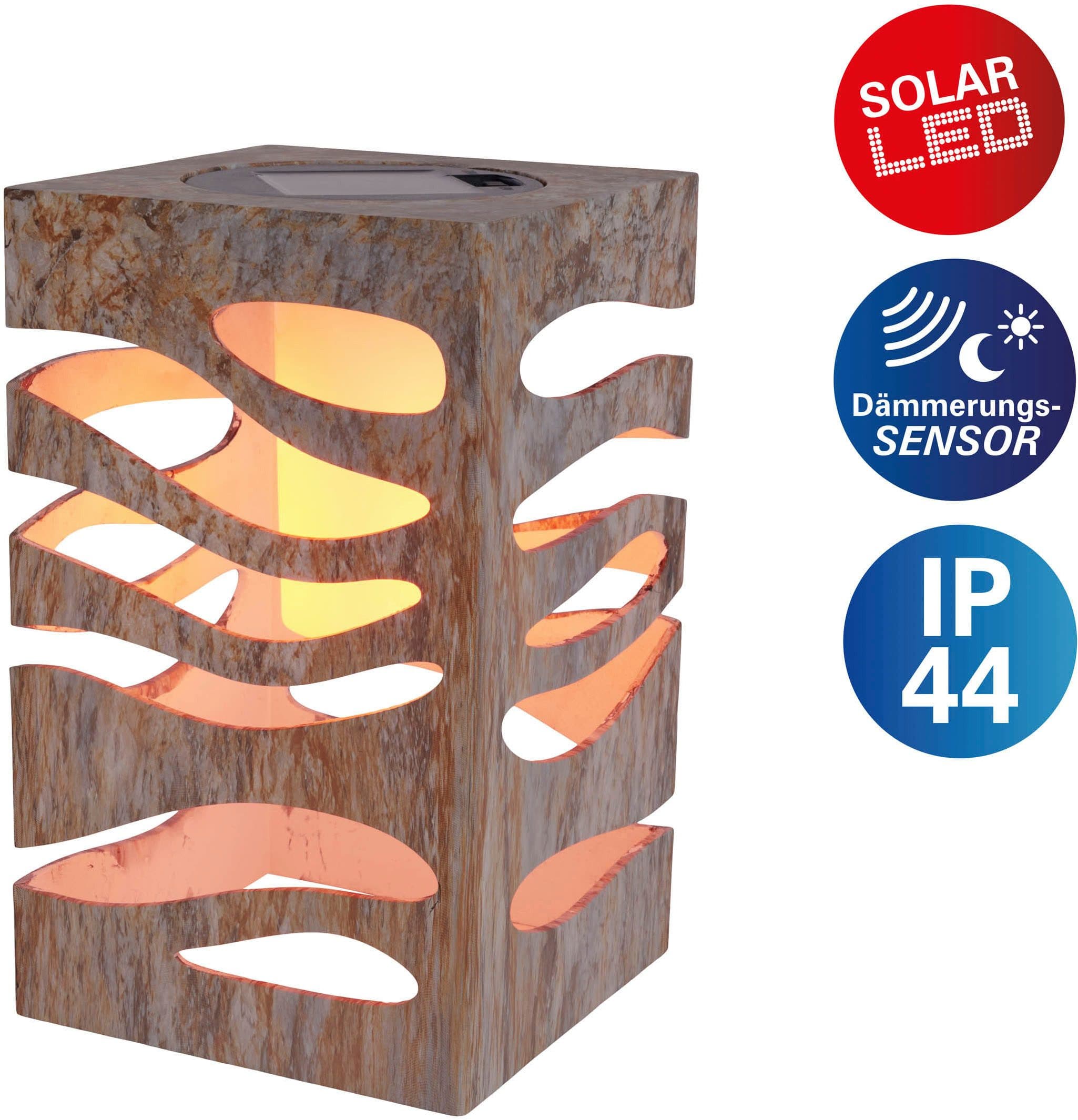 Näve LED Solarleuchte Hilda | Beige