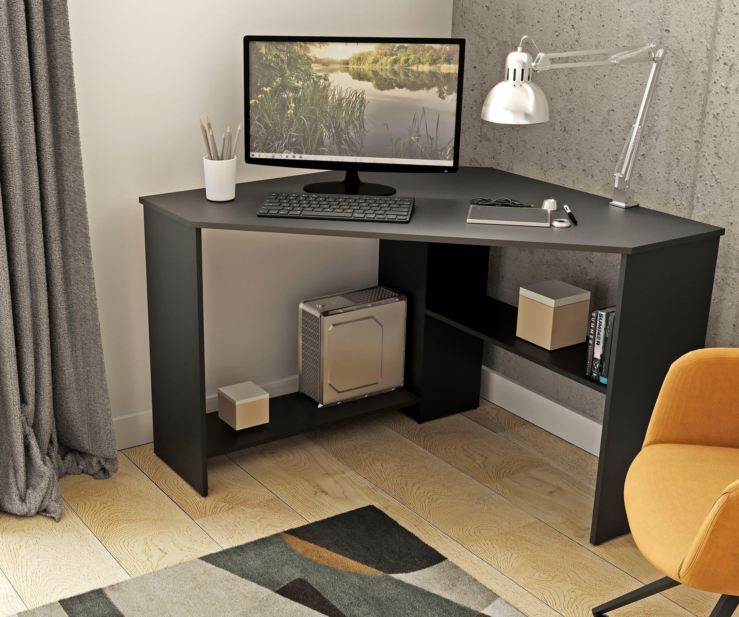 Home affaire Schreibtisch RINO | Schwarz