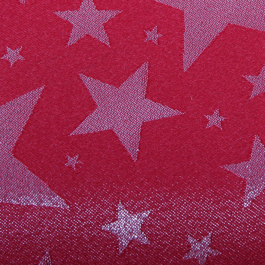 Delindo Lifestyle Mitteldecke Christsterne | Rot