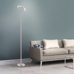 JUST LIGHT Stehlampe HANS | Silber