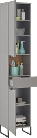 BASIC by Balculina Hochschrank Denver | Grau 5