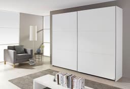 rauch Schwebetürenschrank Kleiderschrank Schrank Garderobe | Weiß