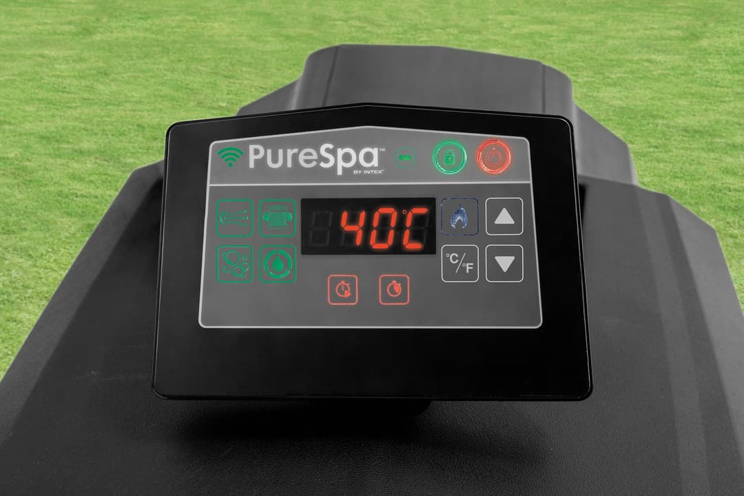 Intex Whirlpool PureSPA "Jet + Bubble Deluxe" | Schwarz