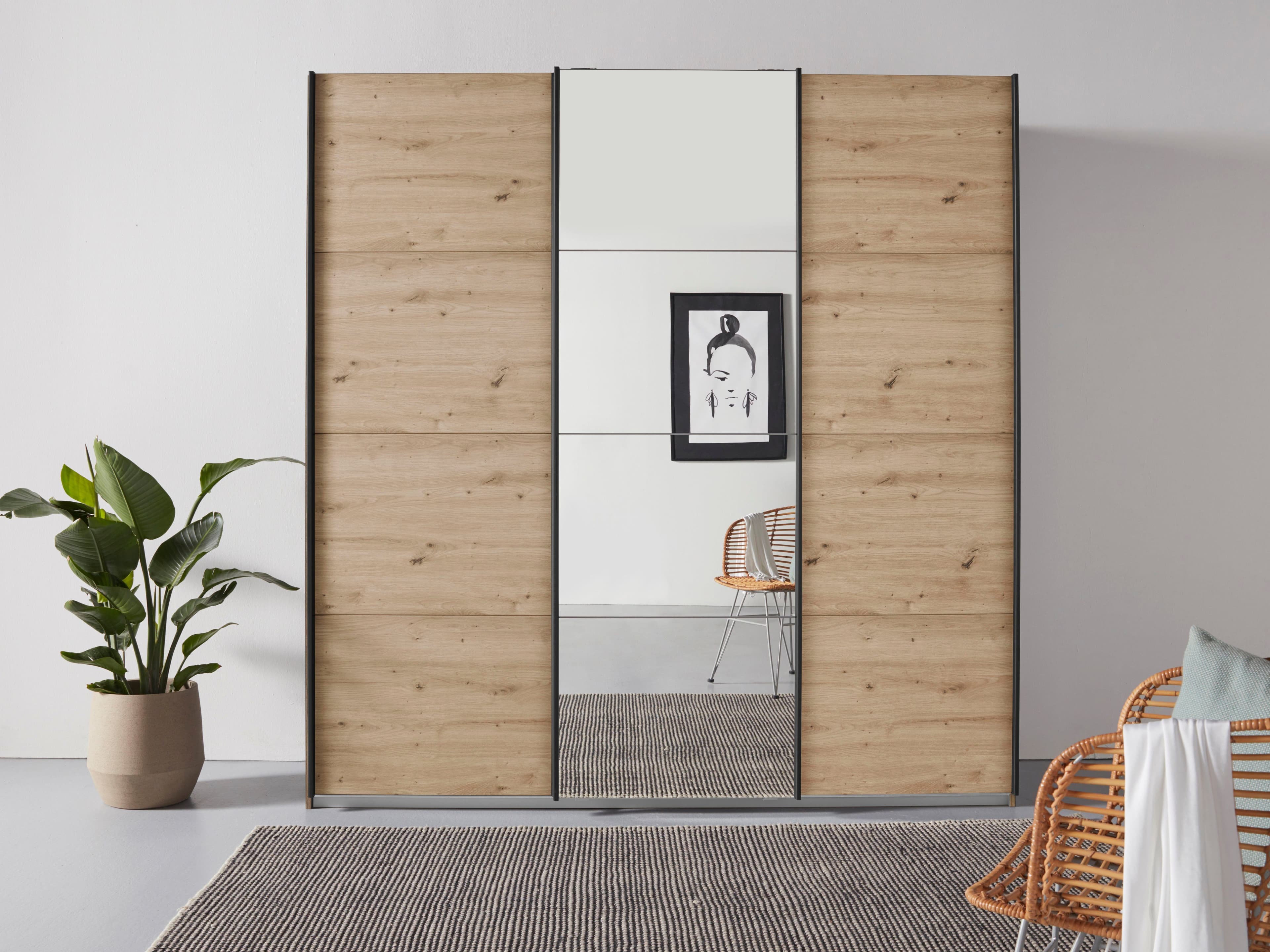 rauch Schwebetürenschrank Oteli | Holztöne