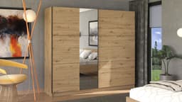 INOSIGN Schwebetürenschrank Sierra | Holztöne