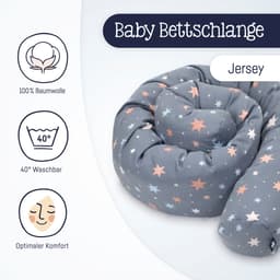 Julius Zöllner Nestchenschlange Jersey, Shiny Stars | Grau