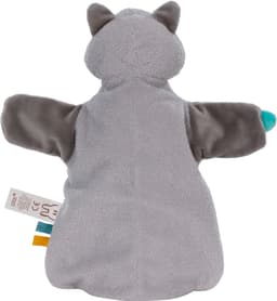 Nici My first NICI Waschbär Handpuppe | Grau
