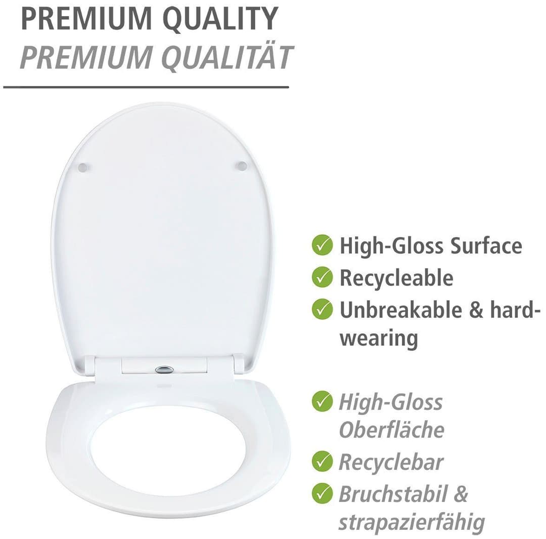 Wenko WC-Sitz Polar | Mehrfarbig
