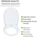 Wenko WC-Sitz Polar | Mehrfarbig 4