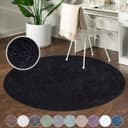 Carpet City City Shaggy Hochflor-Teppich | Schwarz 3