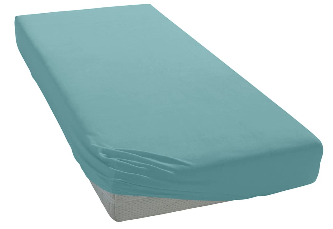 OTTO home Spannbettlaken PHYSALIS Comfort | Türkis