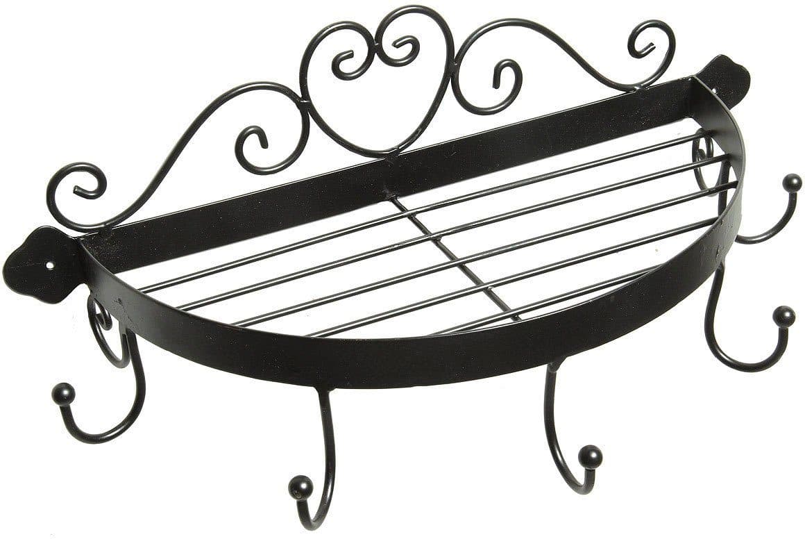 Ambiente Haus Wandregal | Schwarz