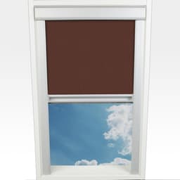 Liedeco Dachfensterrollo Verdunkelung | Braun