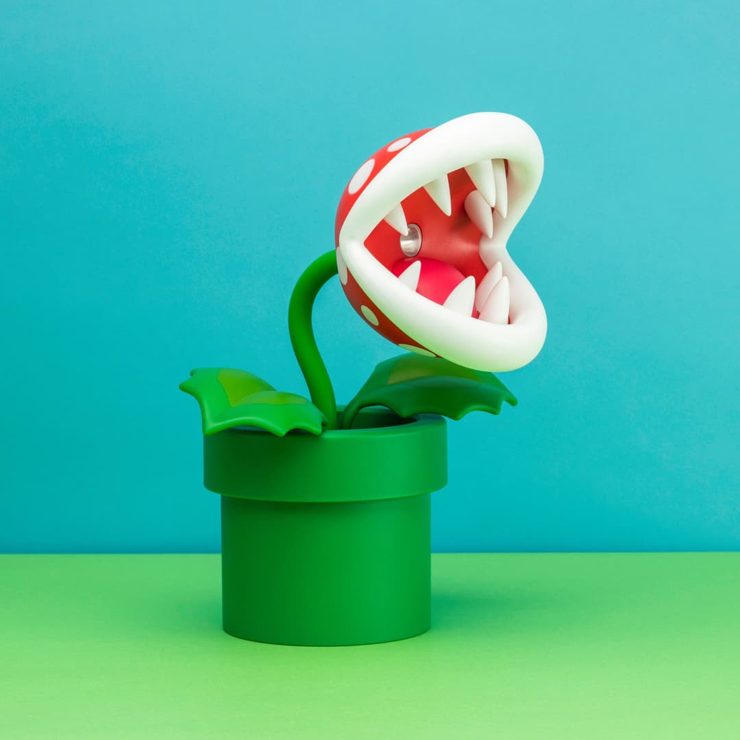 Paladone Dekolicht Super Mario Lampe Piranha Plant | Grün