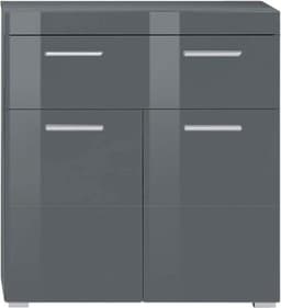 welltime Avena Badezimmerschrank | Grau