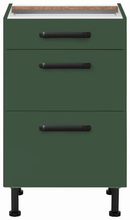 wiho Küchen Unterschrank Simi | Grün