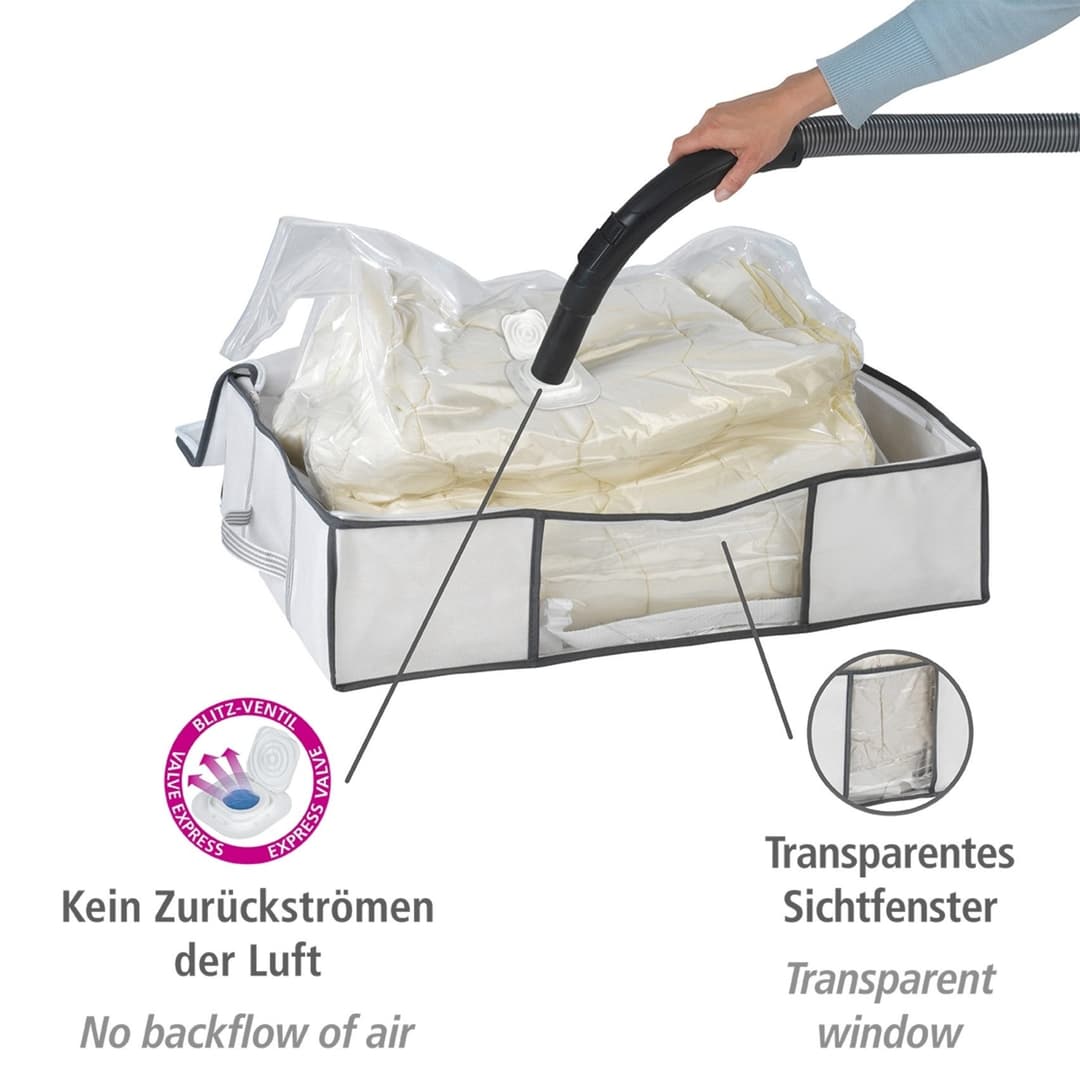 Wenko Unterbettkommode Vakuum Soft Box | Mehrfarbig