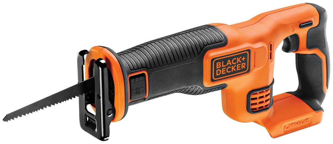 Black + Decker Akku-Säbelsäge BDCR18N-XJ | Orange
