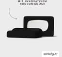 Schlafgut Pure Kissenbezug | Schwarz 4