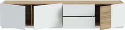 FORTE Lowboard LewisvilleTV-Board, TV-Schrank | Holztöne