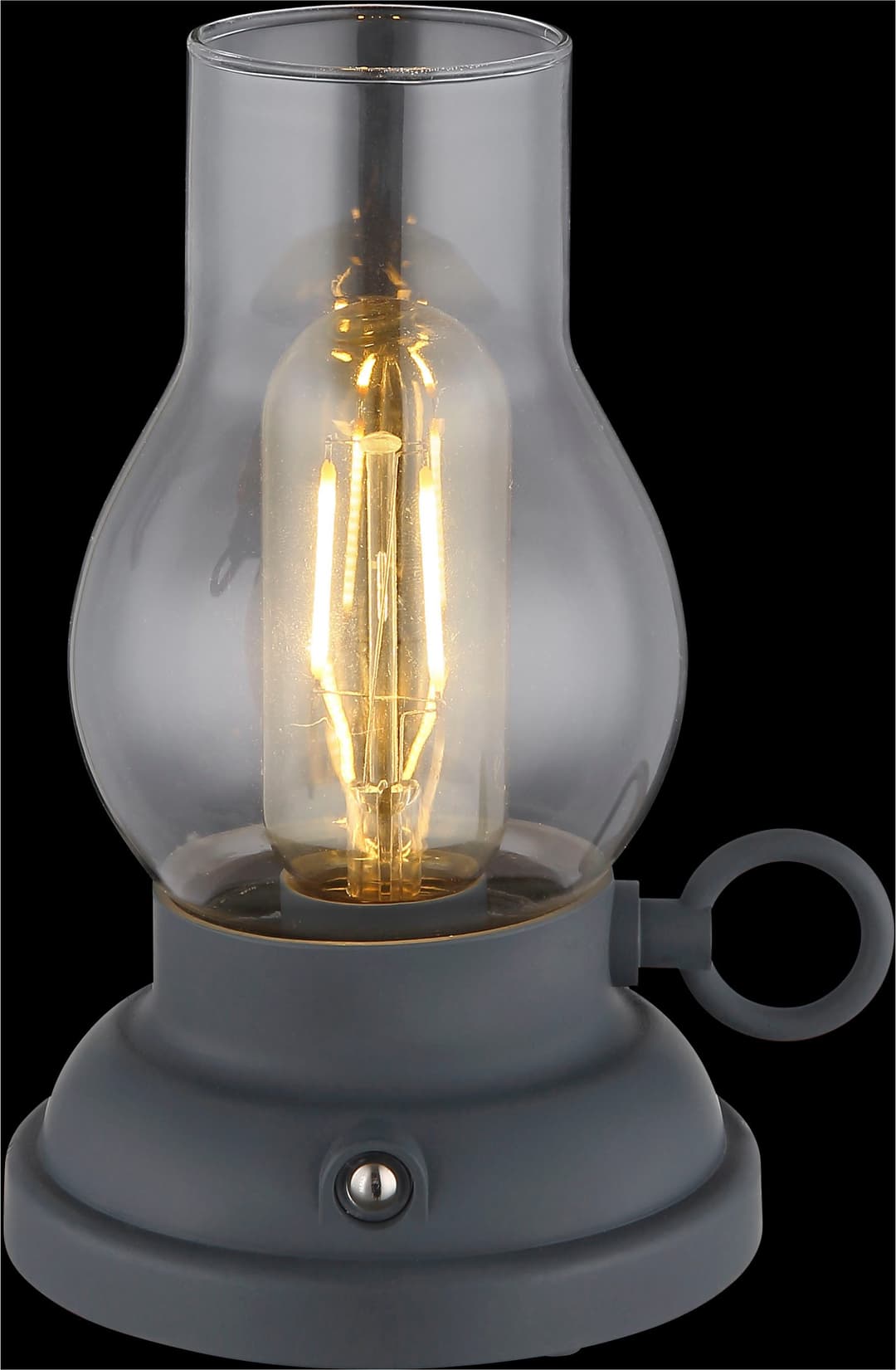 GLOBO LIGHTING LED Tischleuchte PETRO | Grau
