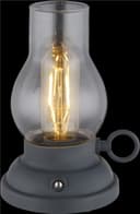 GLOBO LIGHTING LED Tischleuchte PETRO | Grau 5