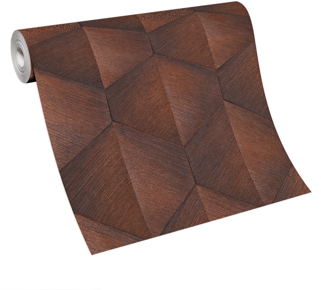 Fashion for walls Prisma Vliestapete | Braun