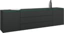 borchardt Möbel Lowboard San Diego | Schwarz 2