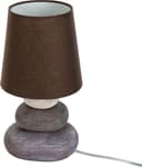 Näve LED Tischleuchte Stoney | Braun 5