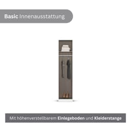 rauch YLVA Kleiderschrank | Weiß