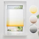 K-HOME Plissee Farbverlauf Sunrise | Gelb