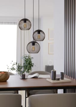 EGLO ALMANZORA Pendelleuchte | Schwarz