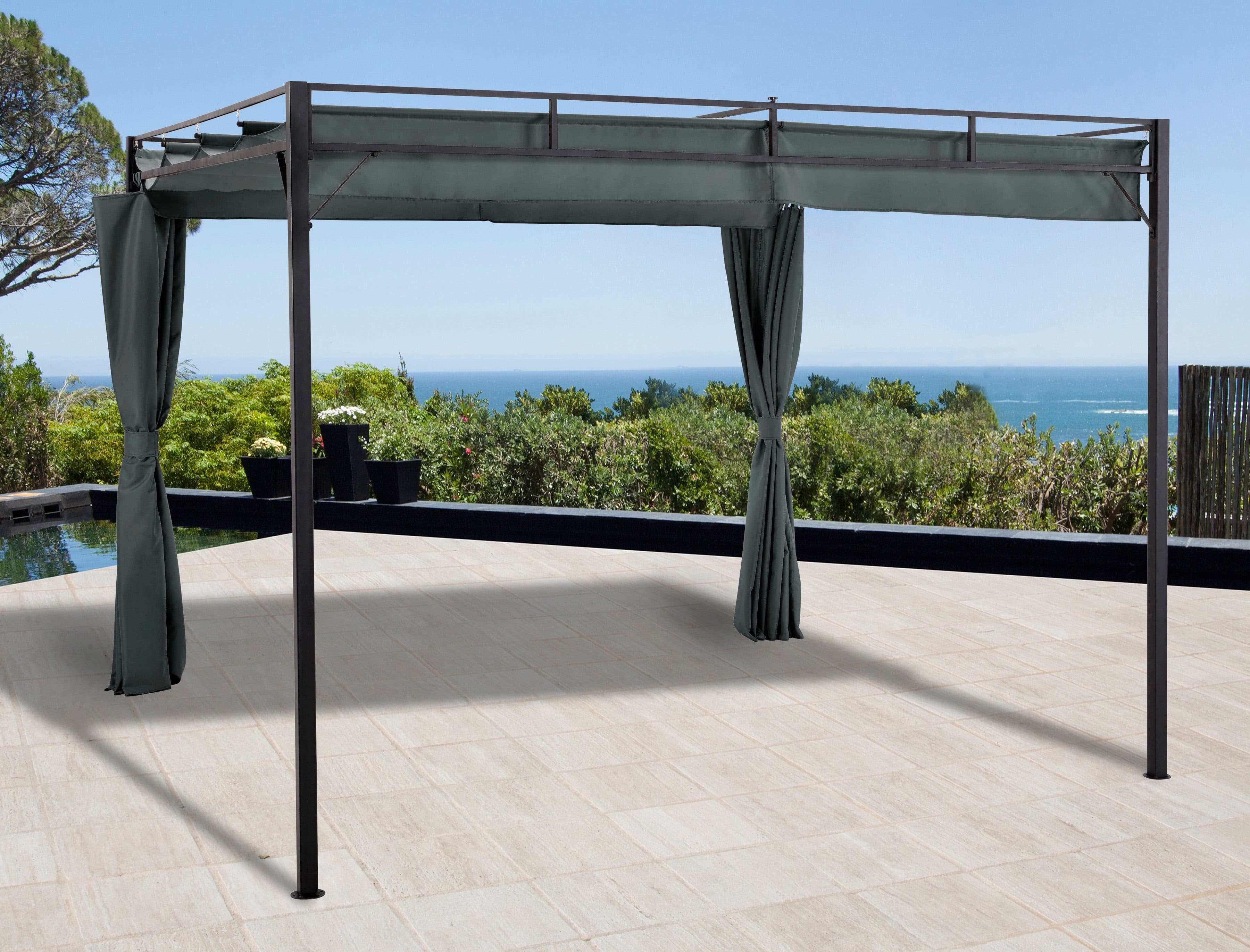 KONIFERA Pavillon Pergola Milos | Grau