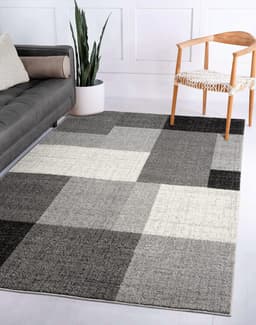 the carpet Teppich Pearl | Grau