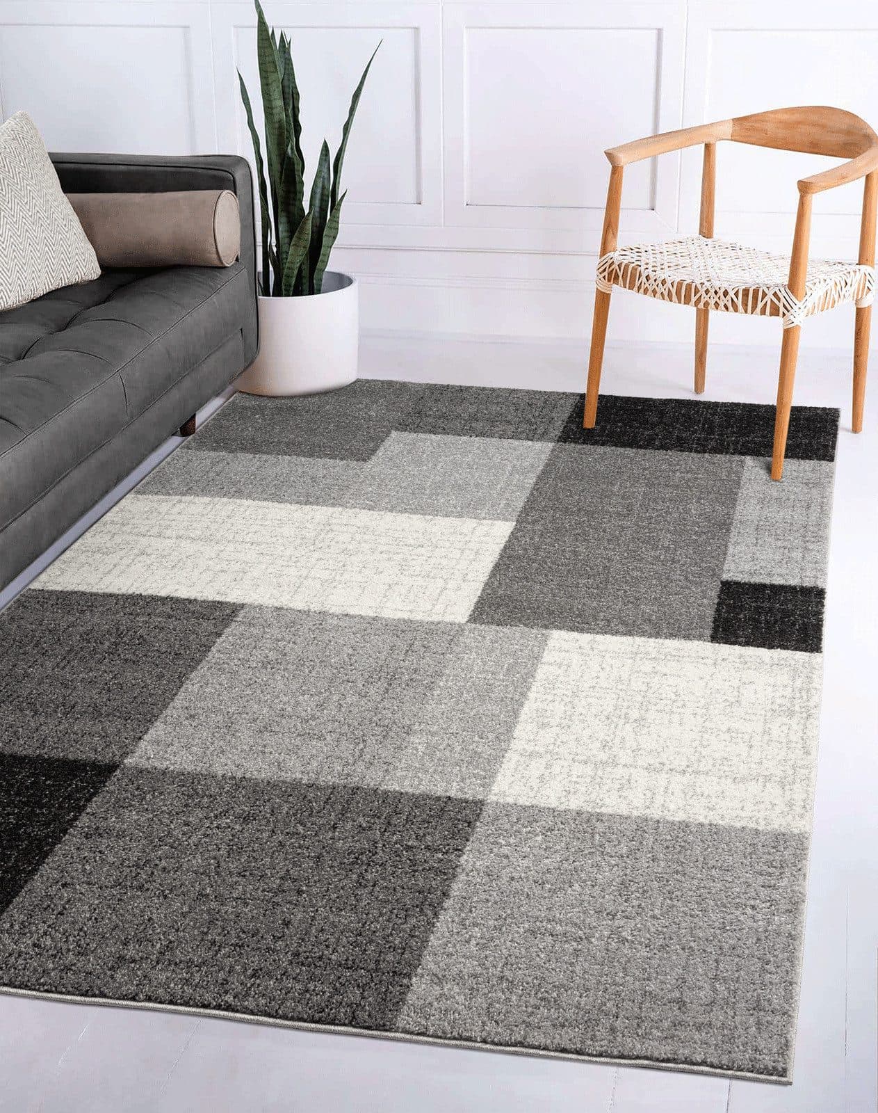 the carpet Teppich Pearl | Grau