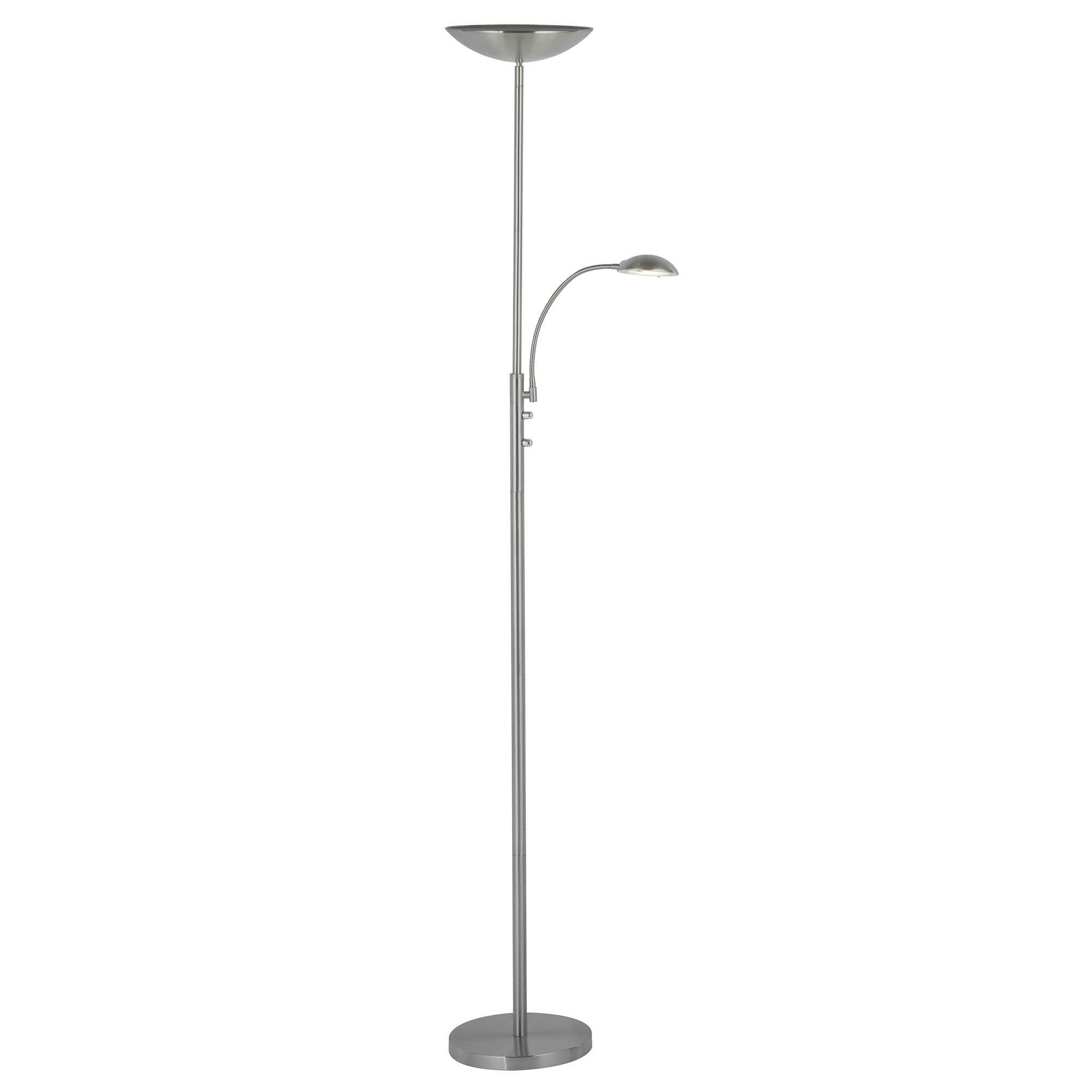 Brilliant Deckenfluter Rosanna | Grau