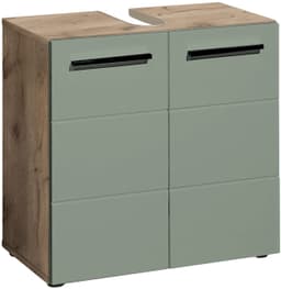 BASIC by Balculina Waschbeckenunterschrank Rom | Grün