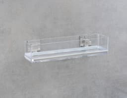 Wenko Badregal Vacuum-Loc Quadro | Silber