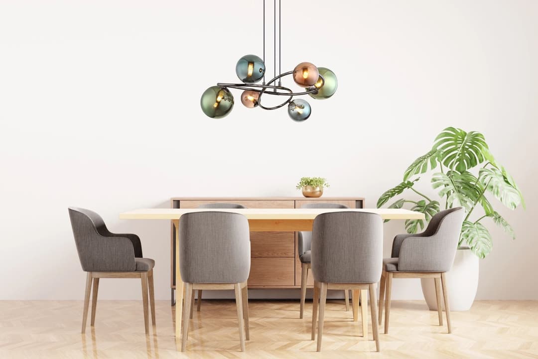 GLOBO LIGHTING LED-Hängeleuchte RIHA | Mehrfarbig